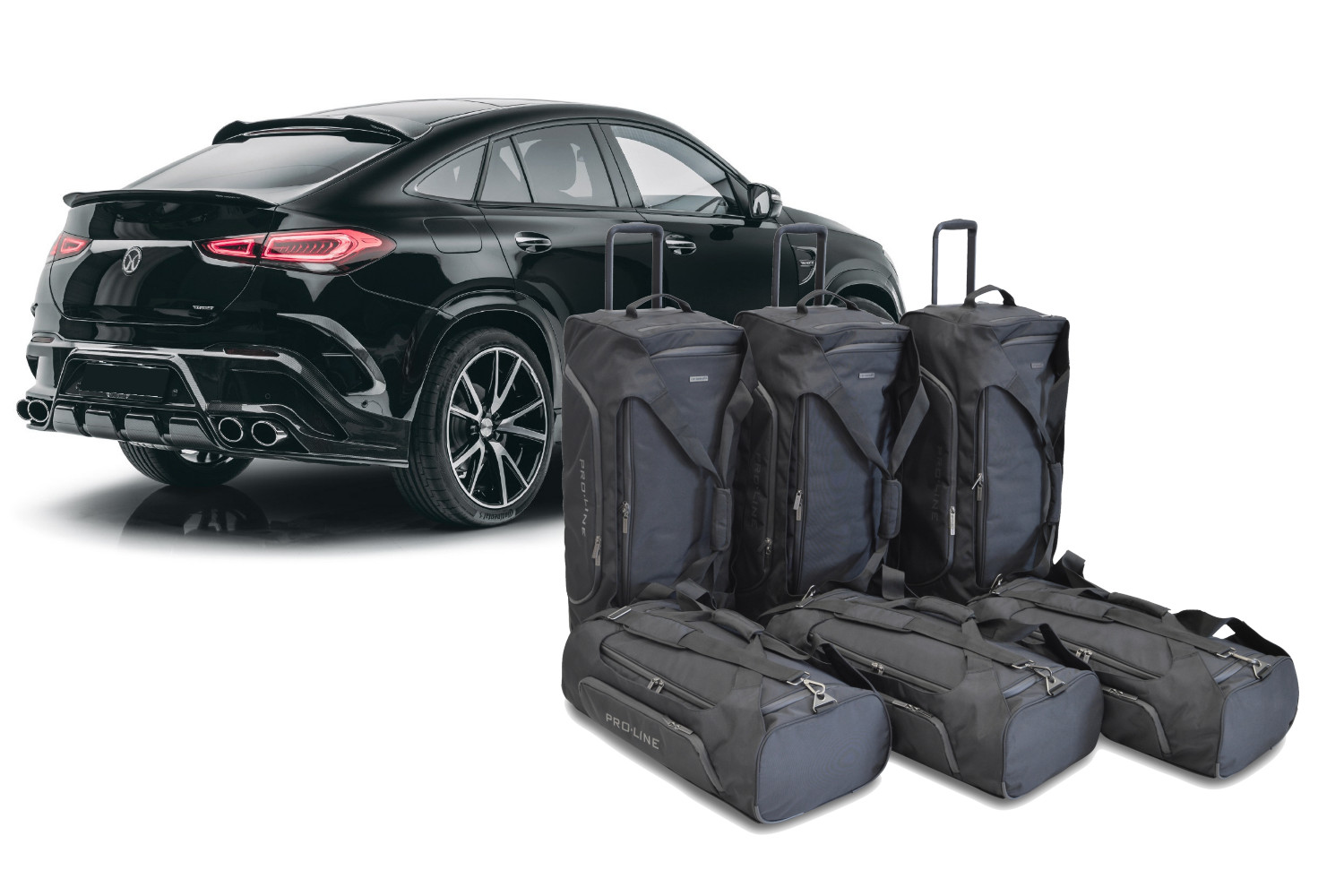Travel bag set suitable for Mercedes-Benz GLE Coupé (C167) 2019-present Pro.Line