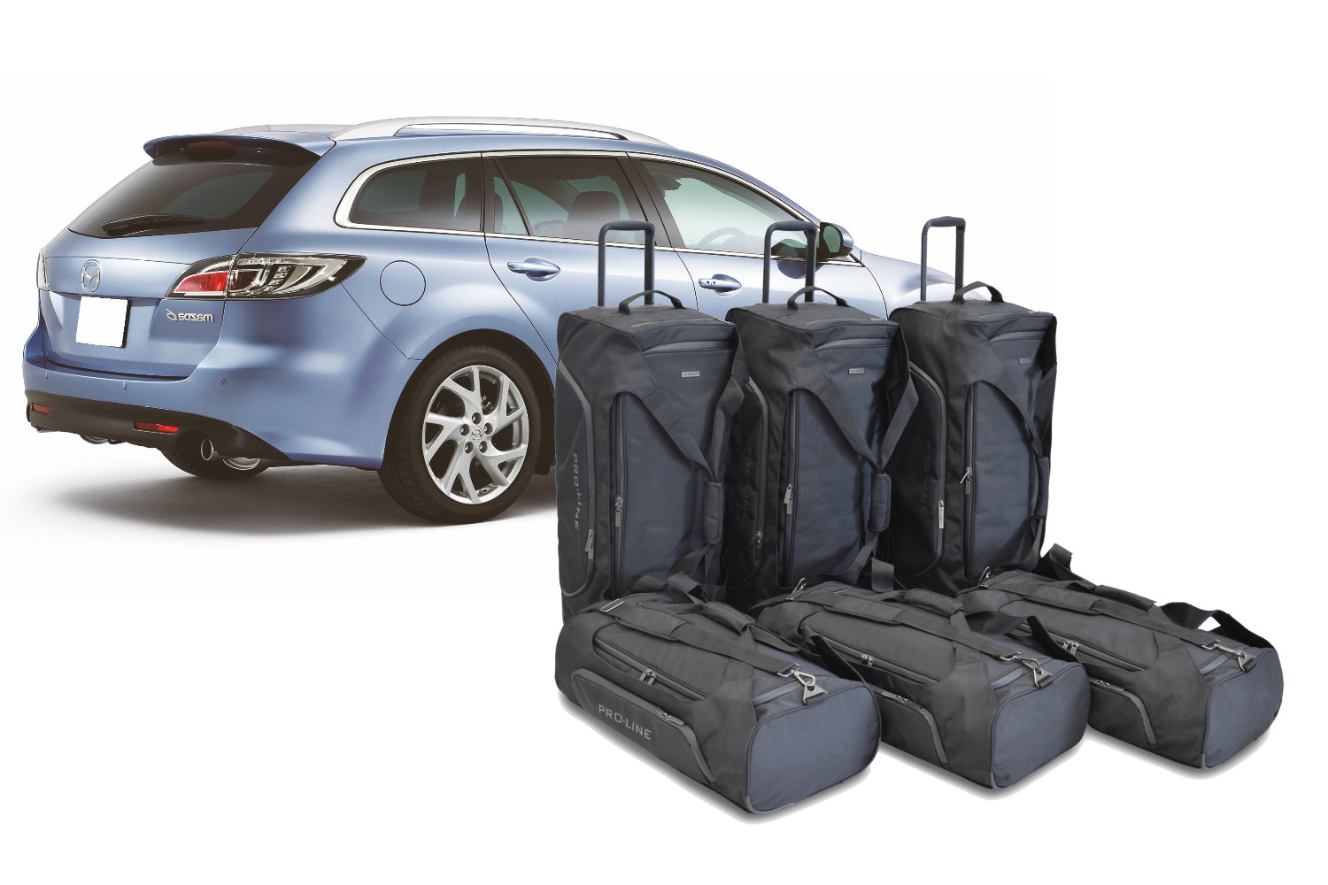 Travel bag set suitable for Mazda6 (GH) 2008-2012 wagon Pro.Line