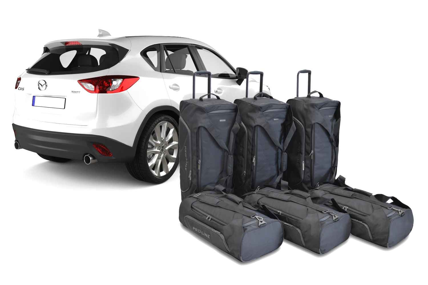 Travel bag set suitable for Mazda CX-5 (KE) 2012-2017 Pro.Line