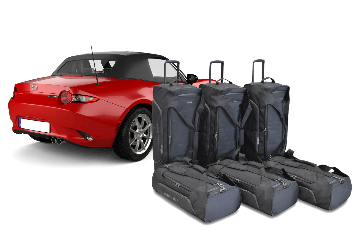 Reisetaschenset Mazda MX-5 (ND) 2015-heute Pro.Line