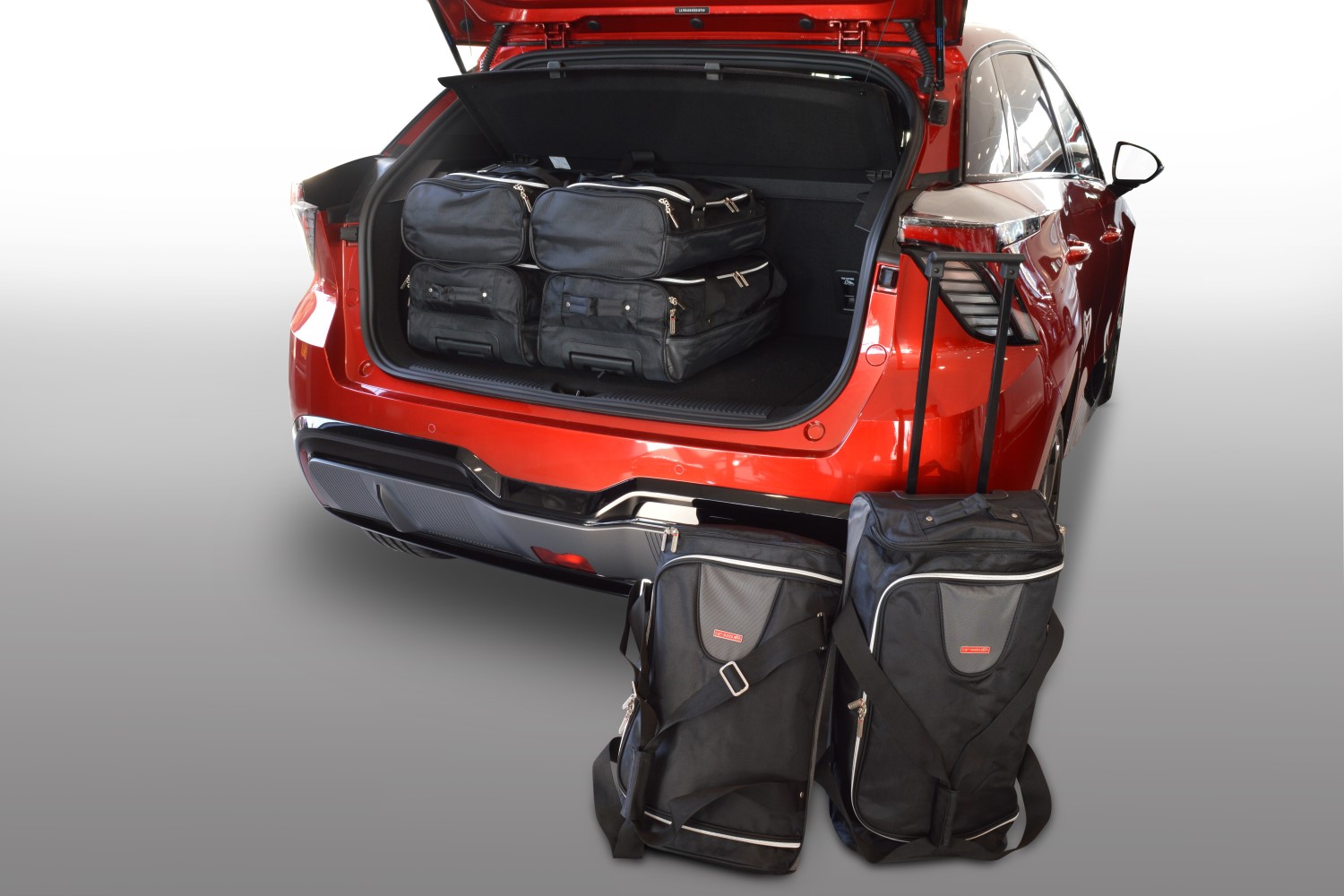 Travel bag set suitable for MG 4 EV 2022-present 5-door hatchback