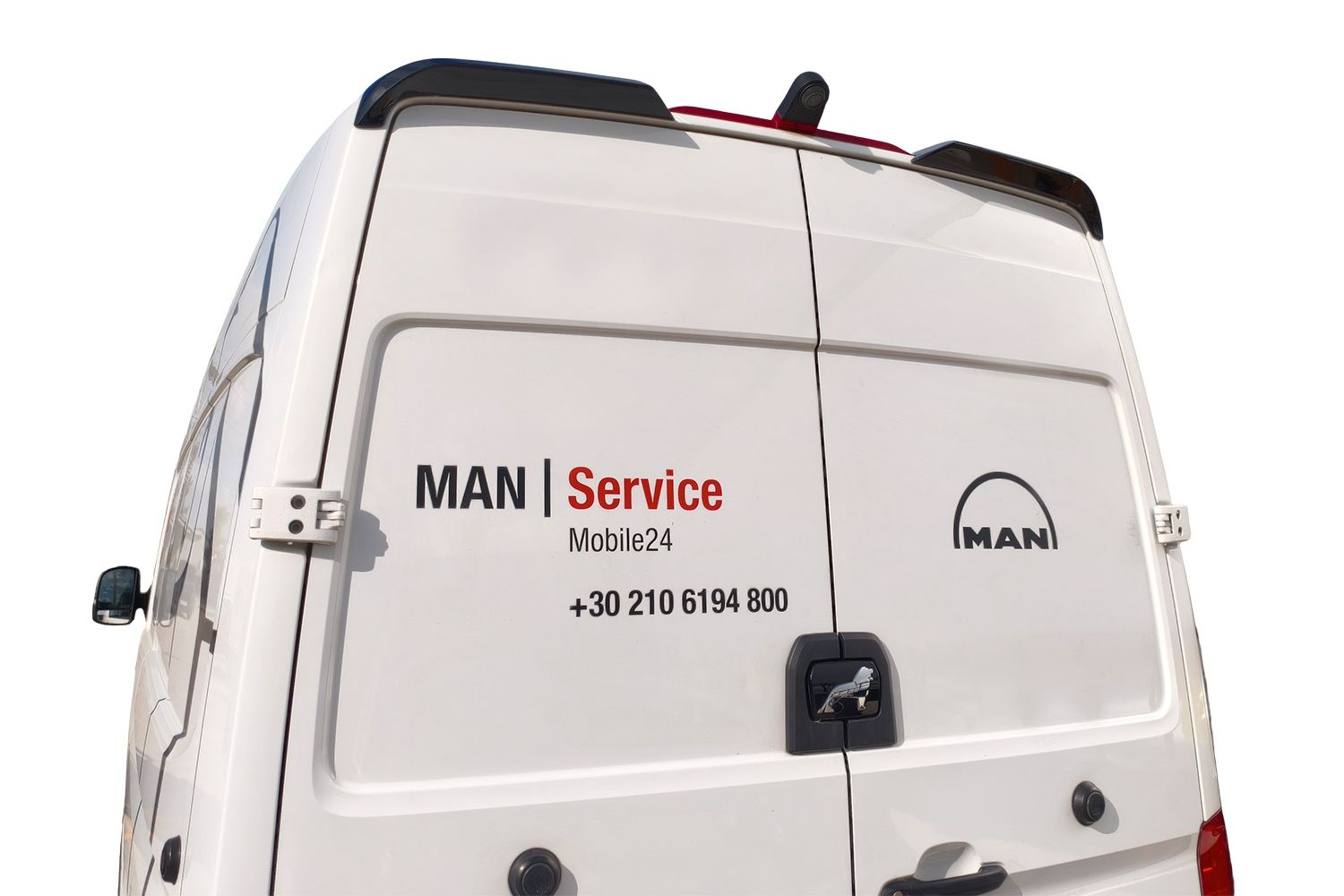 Dakspoiler geschikt voor MAN TGE 2017-heden PU Dakspoiler geschikt voor MAN TGE 2017-heden PU