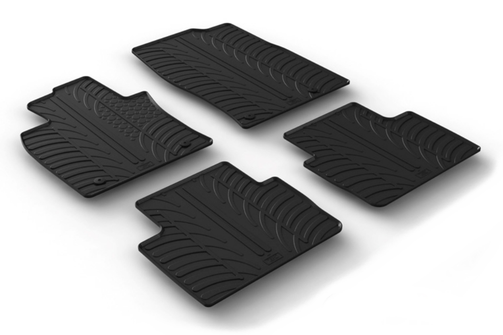 Car mats suitable for Mazda CX-30 (DM) 2019-present Rubbasol rubber