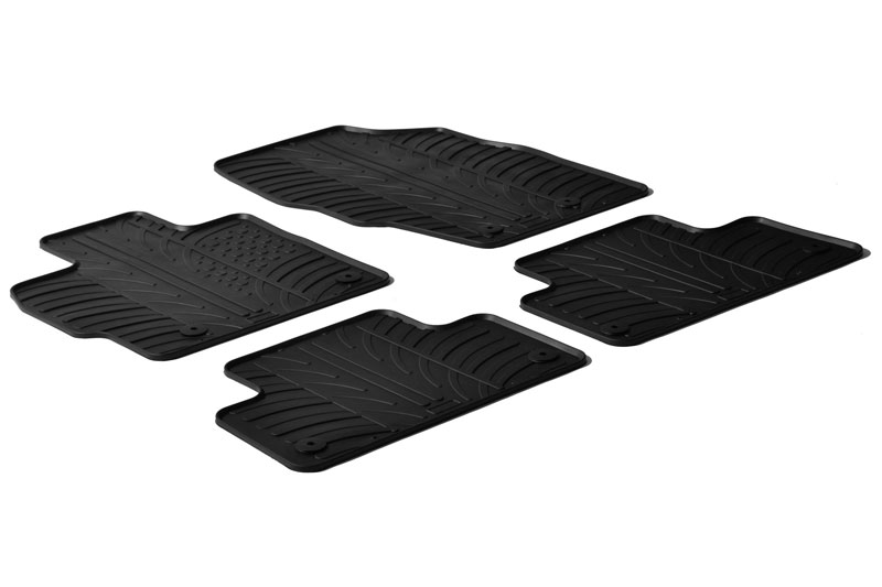 Car mats suitable for Mazda CX-7 2006-2012 Rubbasol rubber