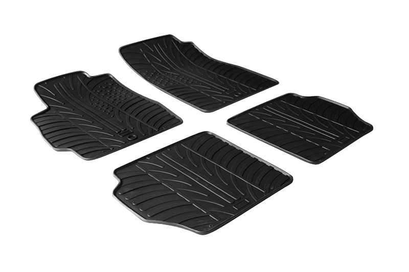 Automatten Mazda2 (DE) 2007-2014 5-deurs hatchback Rubbasol rubber