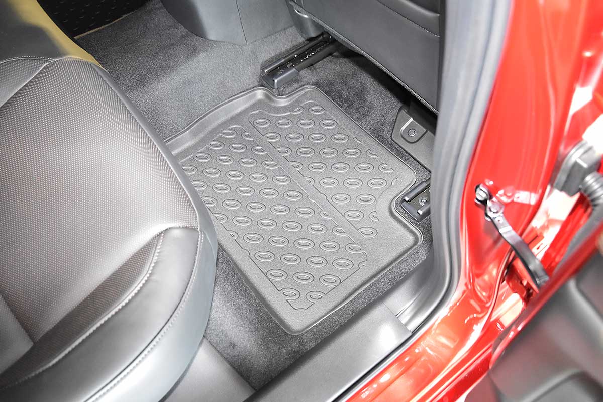 Car mats Mazda3 (BP) 2019-present 5-door hatchback Cool Liner PE/TPE rubber (5)