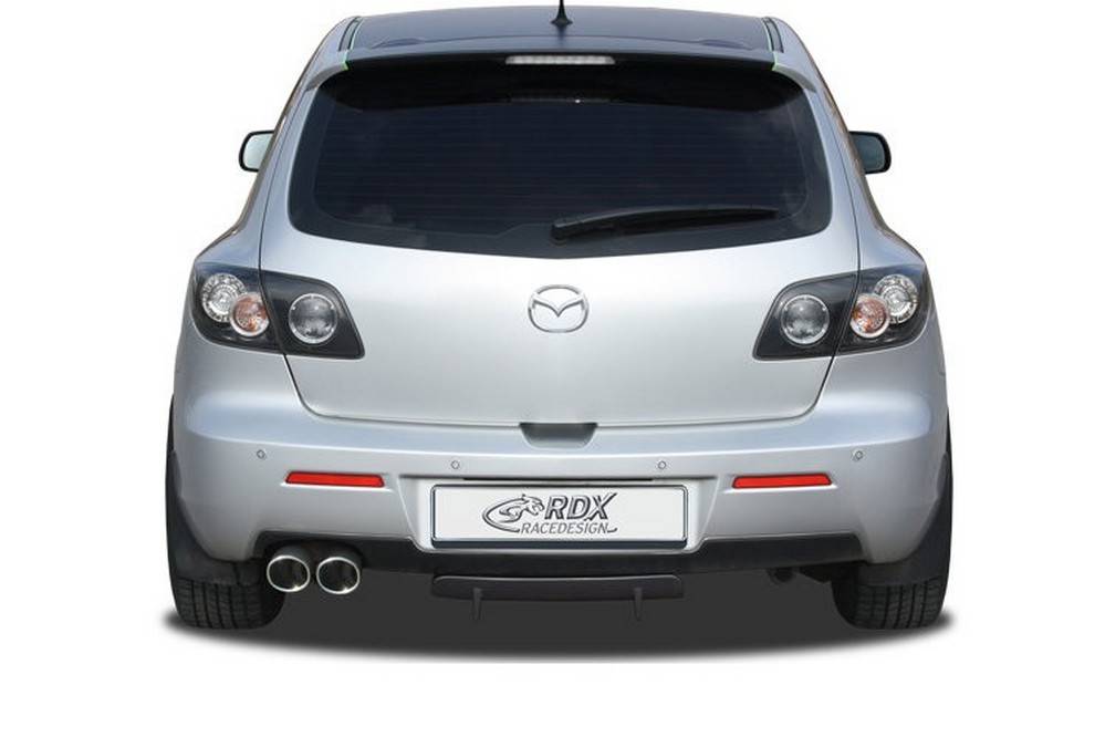 Rear diffuser suitable for Mazda3 (BK) 2006-2009 4 & 5-door PU