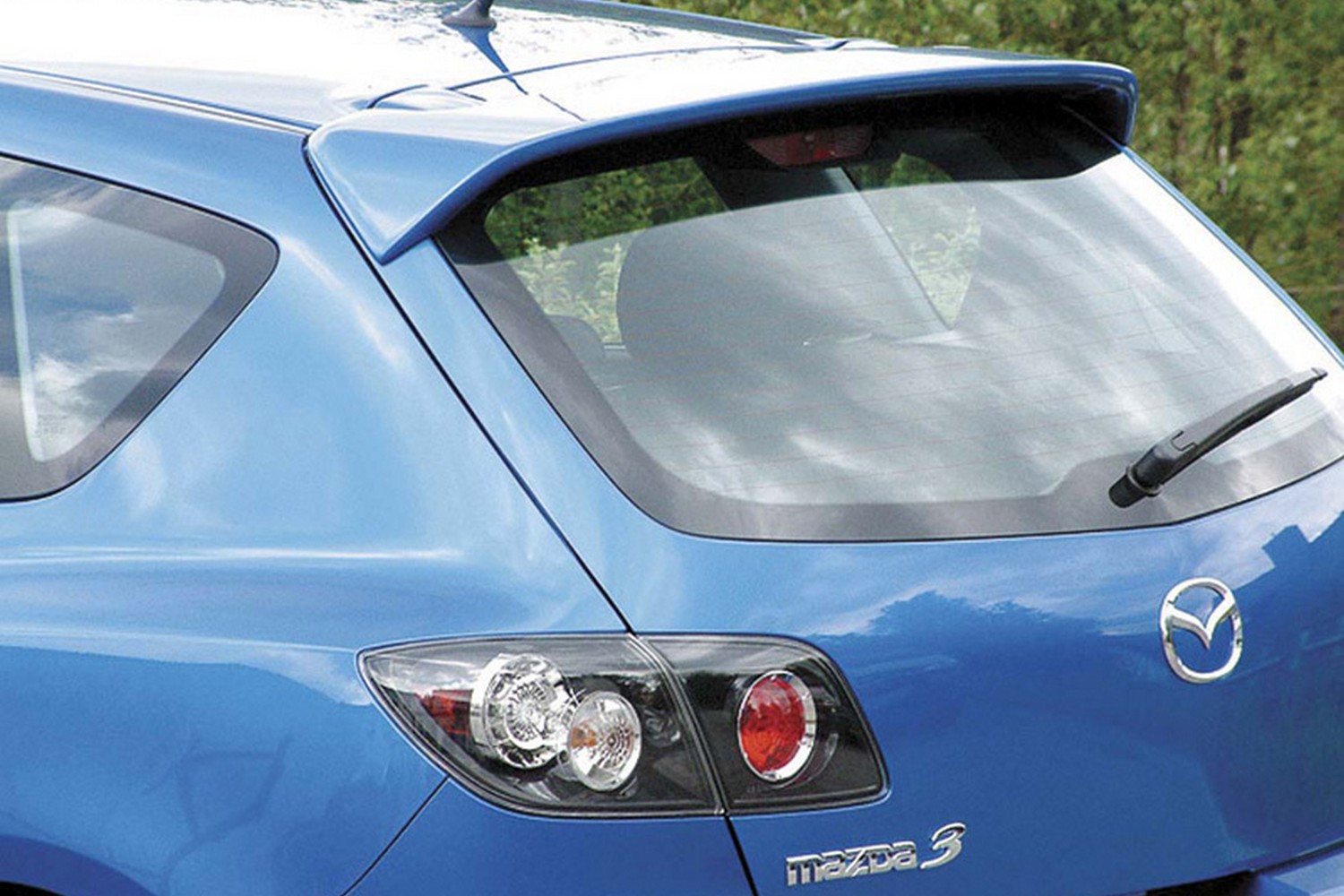 sponsor College Blootstellen Roof spoiler Mazda3 (BK) PU | Car Parts Expert