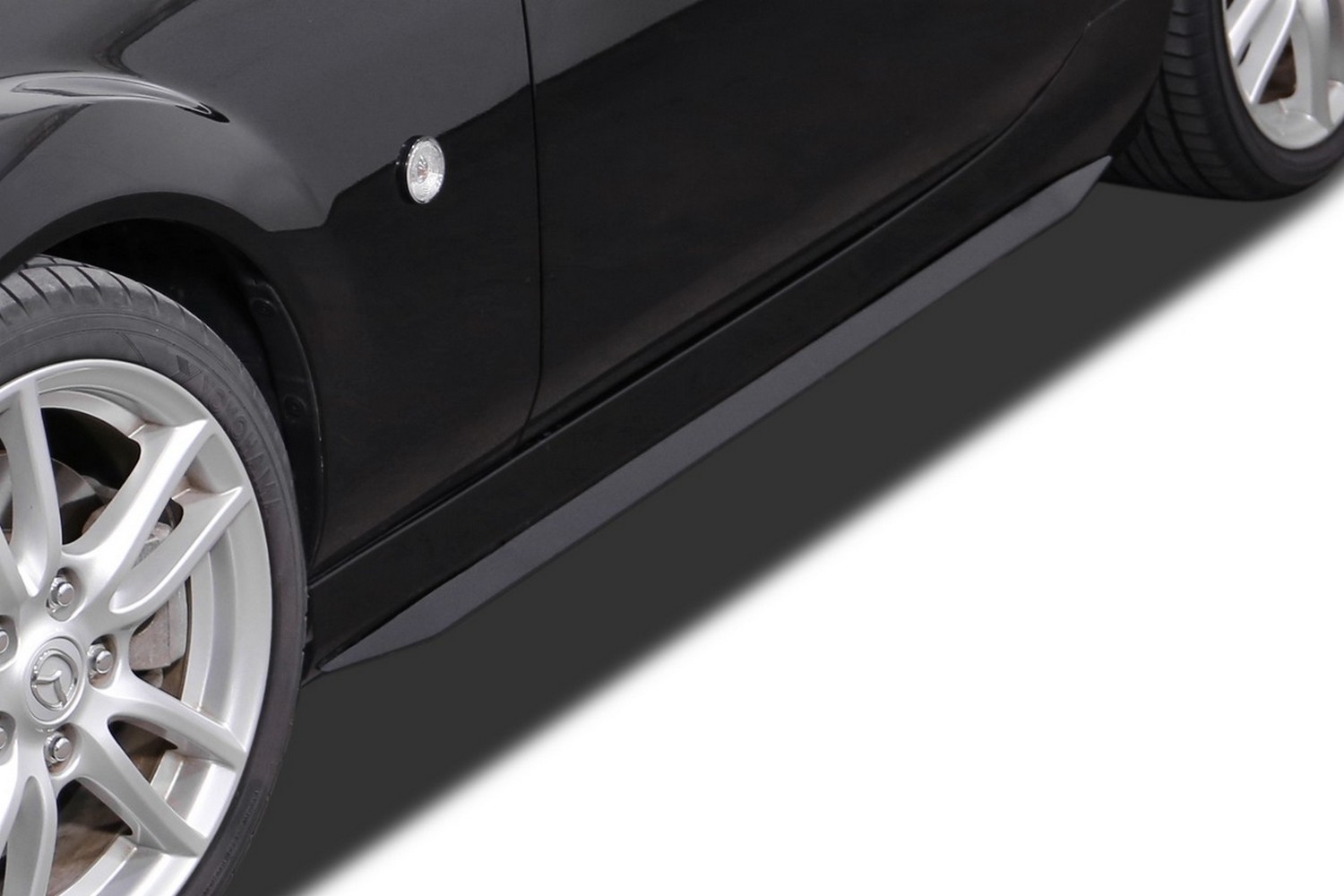 Side skirts suitable for Mazda MX-5 (NC) 2005-2008 &#34;Slim&#34; ABS