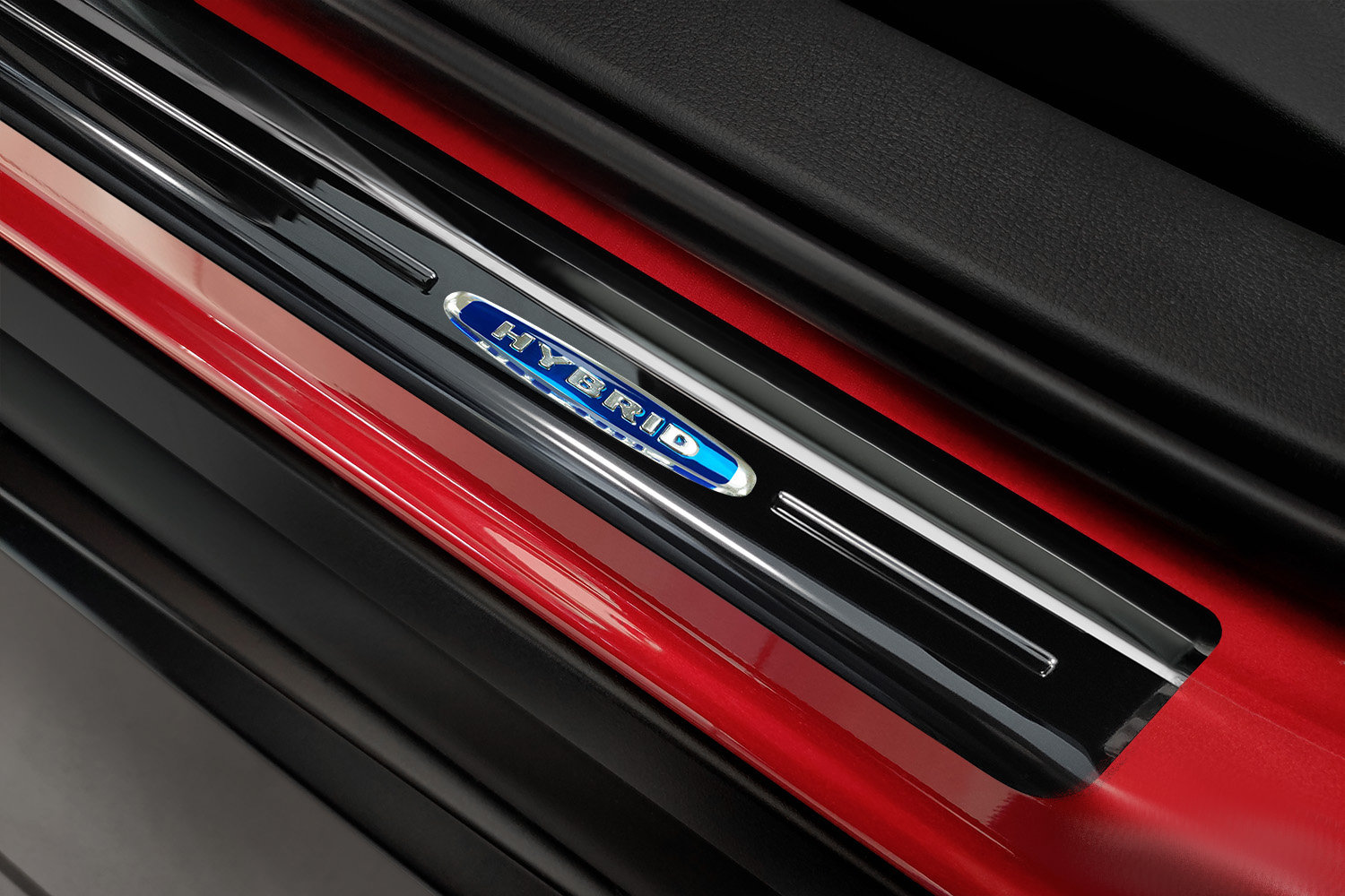 Einstiegsleisten aus Stahl für Mazda CX-30 I SUV (5 Türen) - (2019-.) -  Croni - Standard - schwarz (Folie Carbon) standard - schwarz (Folie Carbon)