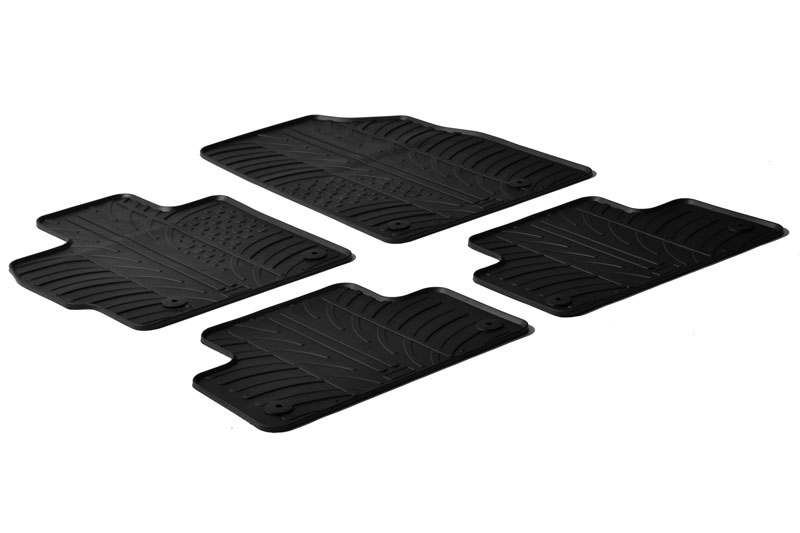 Car mats suitable for Mazda CX-7 2006-2012 Rubbasol rubber