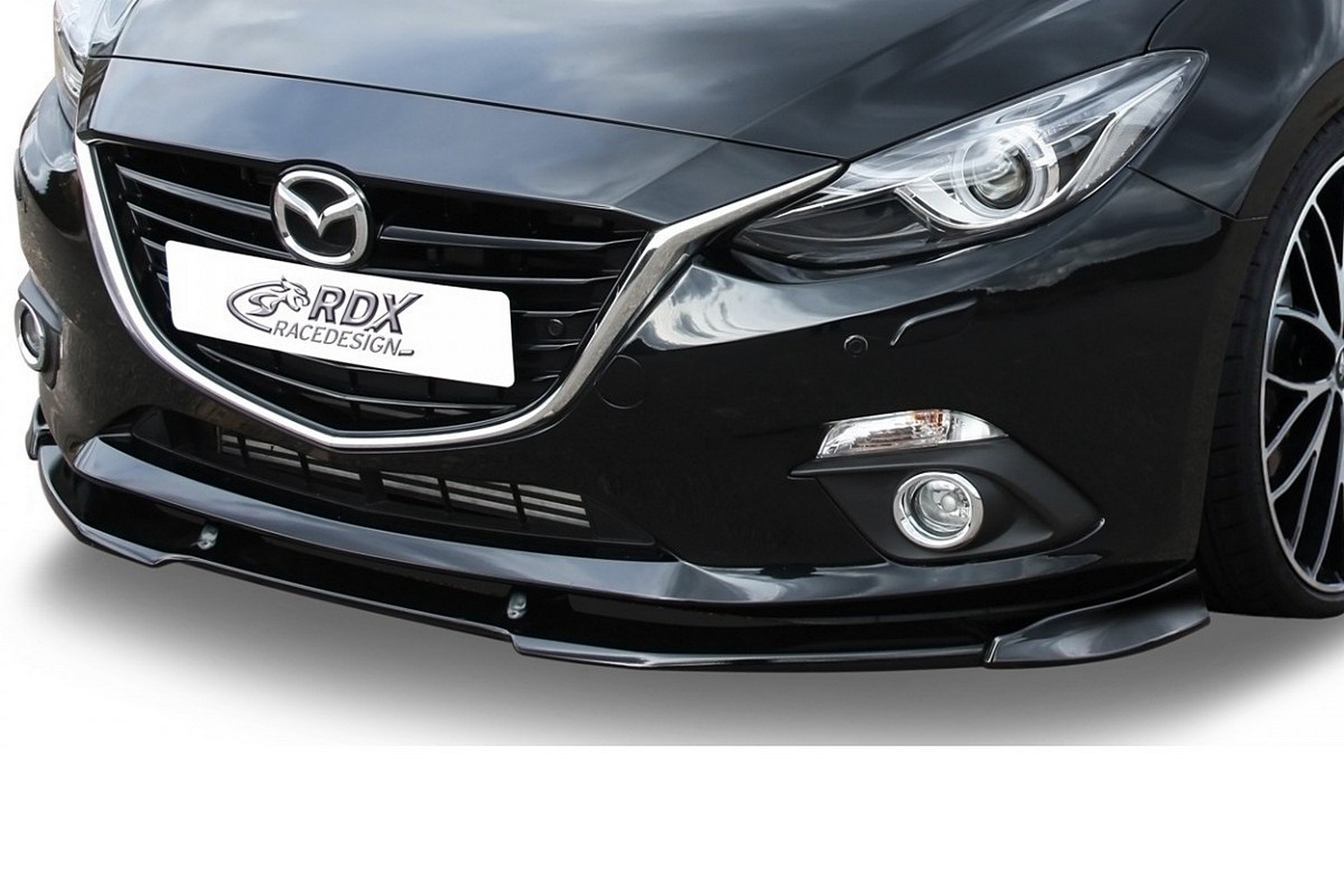 Front spoiler suitable for Mazda3 (BM) 2013-2019 5-door hatchback Vario-X PU