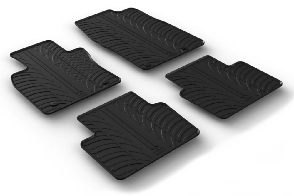 Car mats suitable for Mazda3 (BP) 2019-present 5-door hatchback Rubbasol rubber