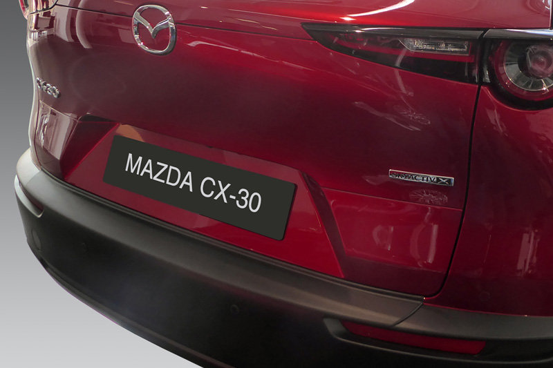 Bumperbeschermer geschikt voor Mazda CX-30 (DM) 2019-heden ABS - matzwart