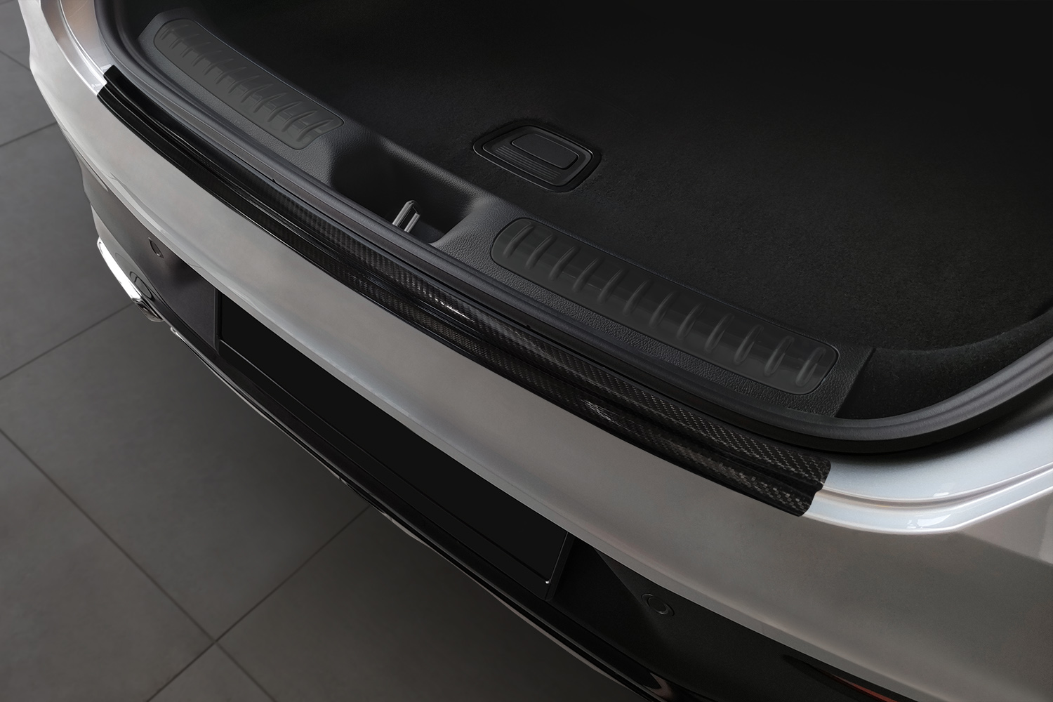 Bumperbeschermer geschikt voor Mercedes-Benz GLC Coupé (C254) 2022-heden carbon