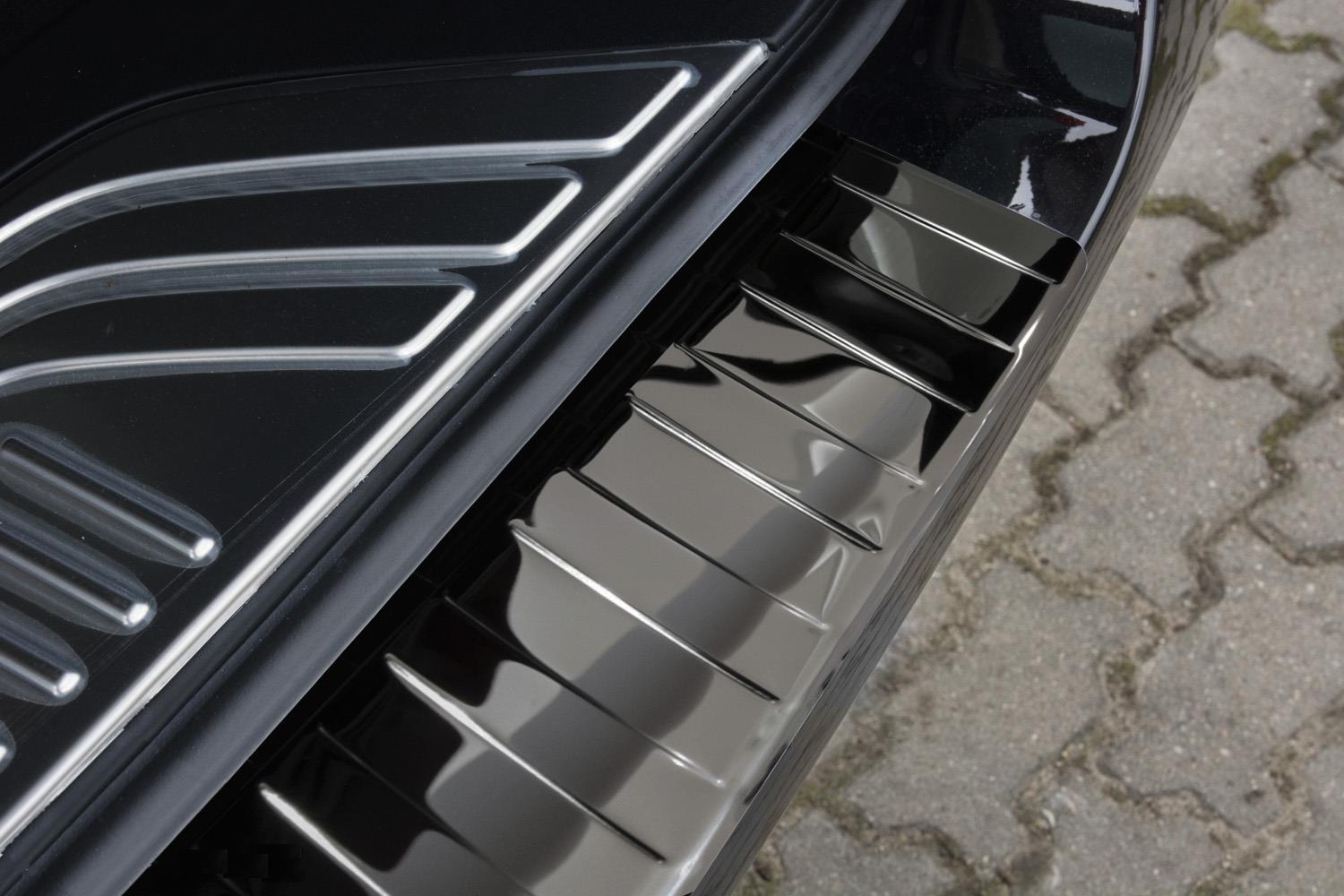 Ladekantenschutz Mercedes-Benz - schwarz V-Klasse Hochglanz | Edelstahl CPE (W447) Vito