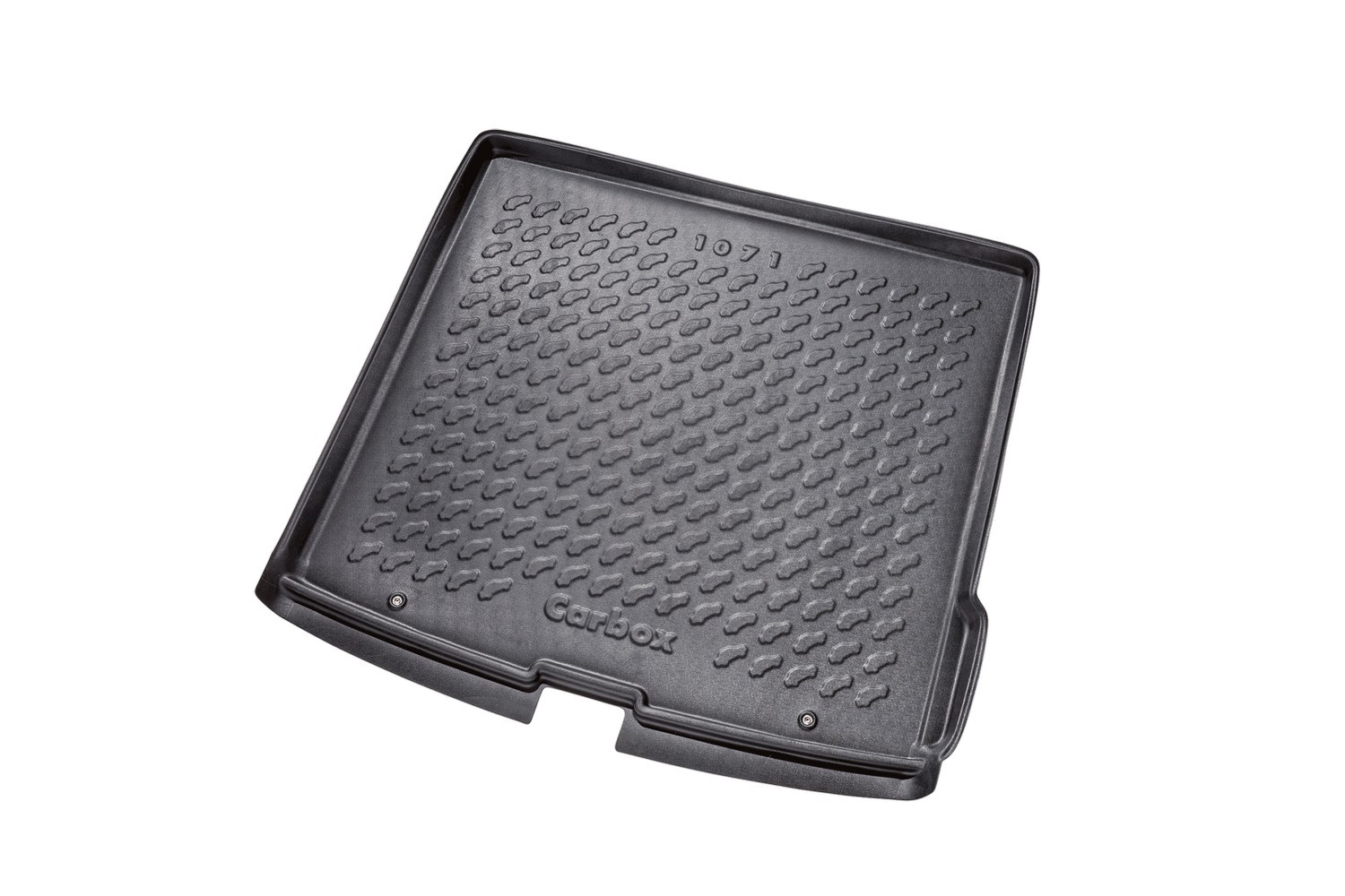 Boot mat suitable for Mercedes-Benz GLE (W166) 2015-2019 Carbox Form PE rubber - black