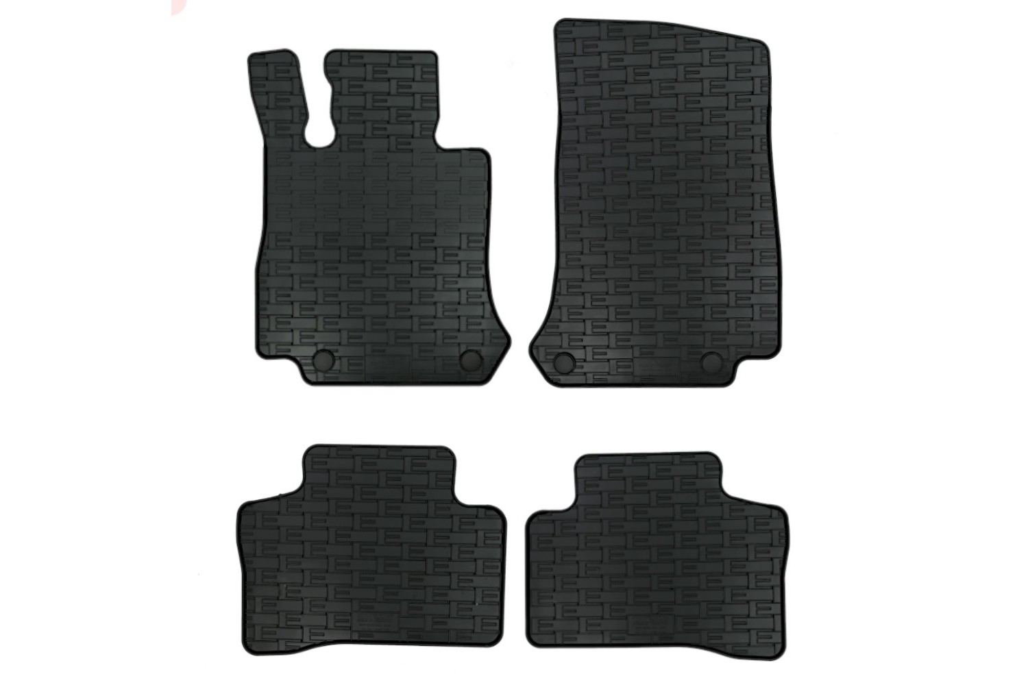 Car mats suitable for Mercedes-Benz EQC (N293) 2019-2023 rubber