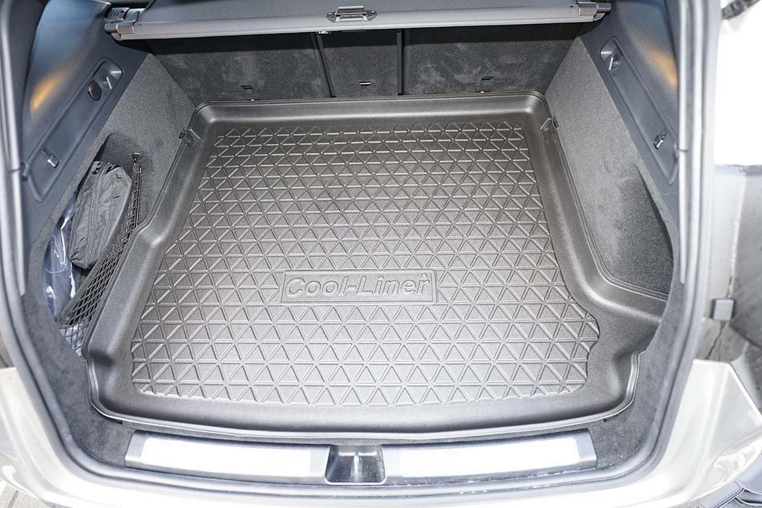 Boot mat suitable for Mercedes-Benz EQC (N293) 2019-2023 Cool Liner anti slip PE/TPE rubber