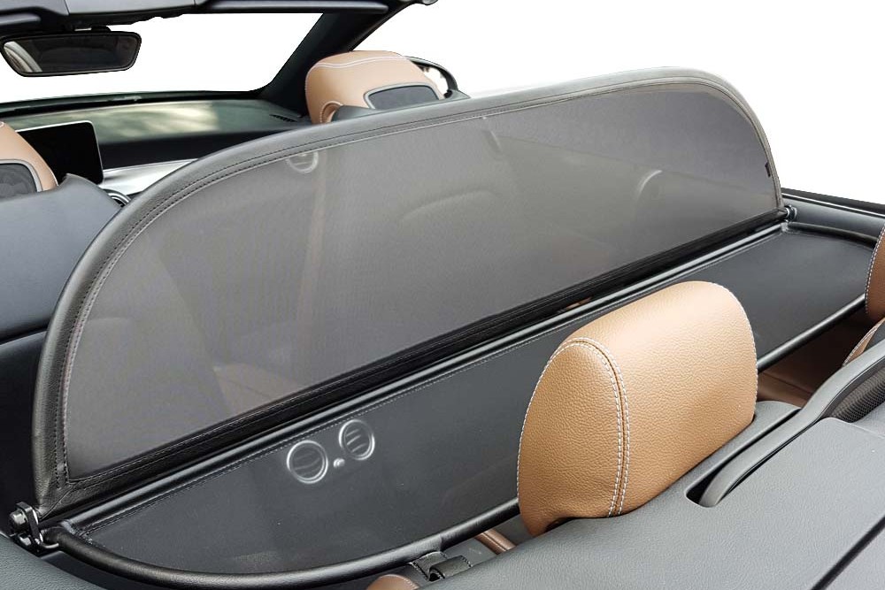 Wind deflector Mercedes-Benz C-Class Cabriolet (A205) 2016-present Black (2)