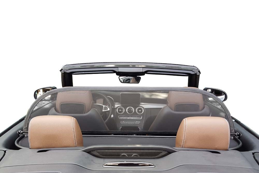 Wind deflector Mercedes-Benz C-Class Cabriolet (A205) 2016-present Black (3)