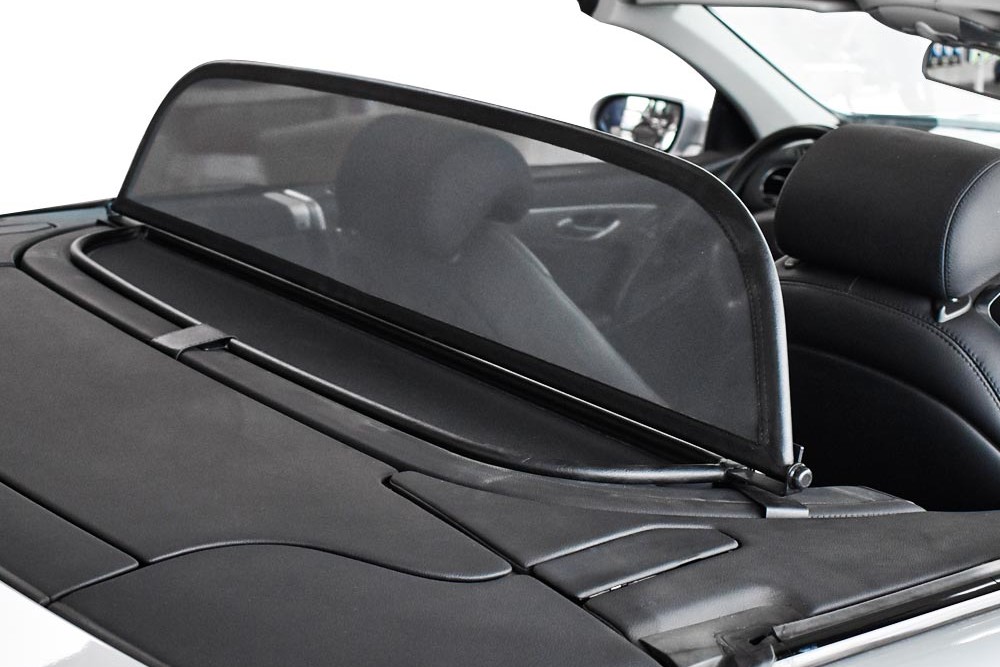 Wind deflector Mercedes-Benz SL (R230) 2001-1011 Black (4)