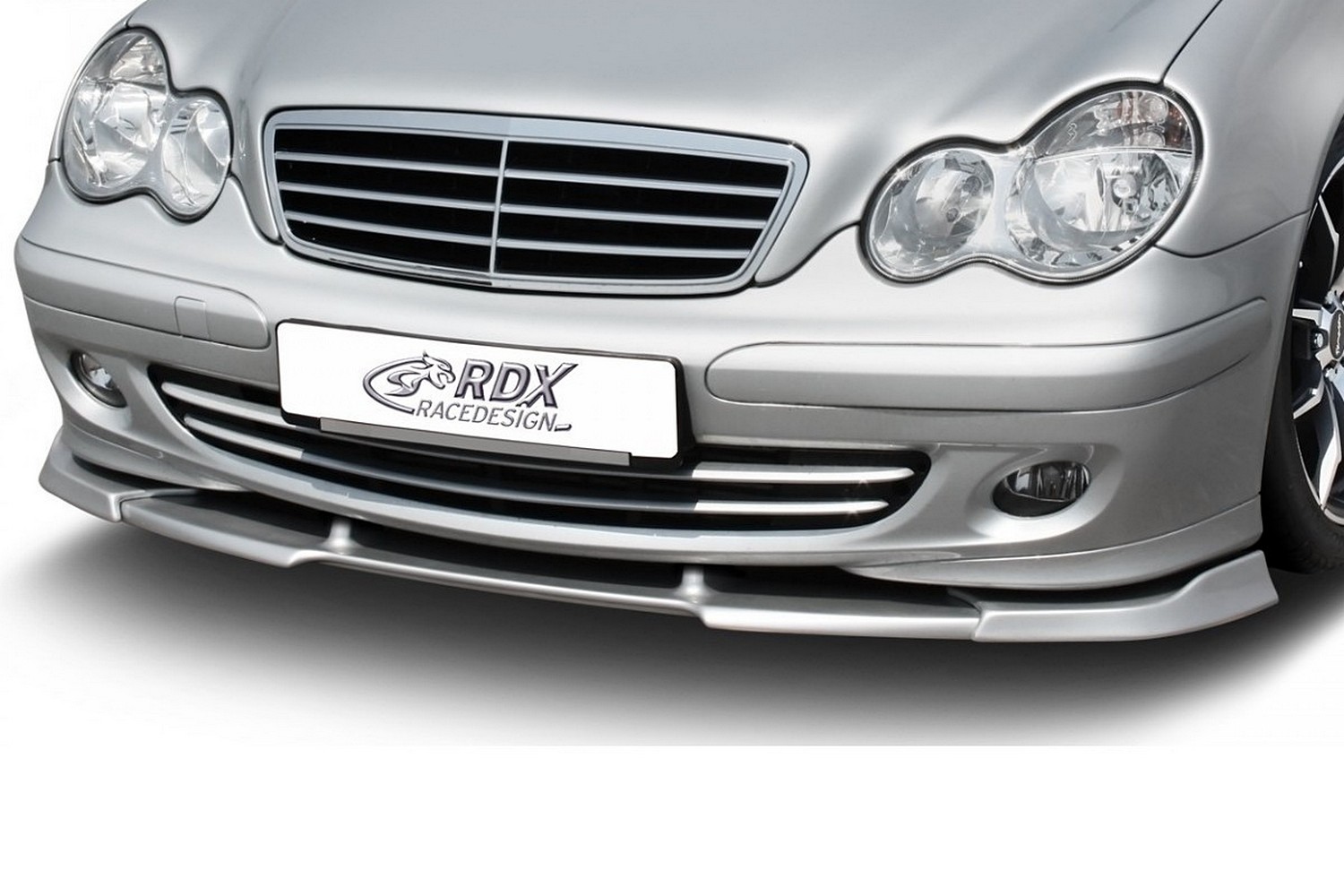 Frontspoiler passend für Mercedes-Benz C-Klasse (W203) 2004-2007 4-Türer Limousine Vario-X PU