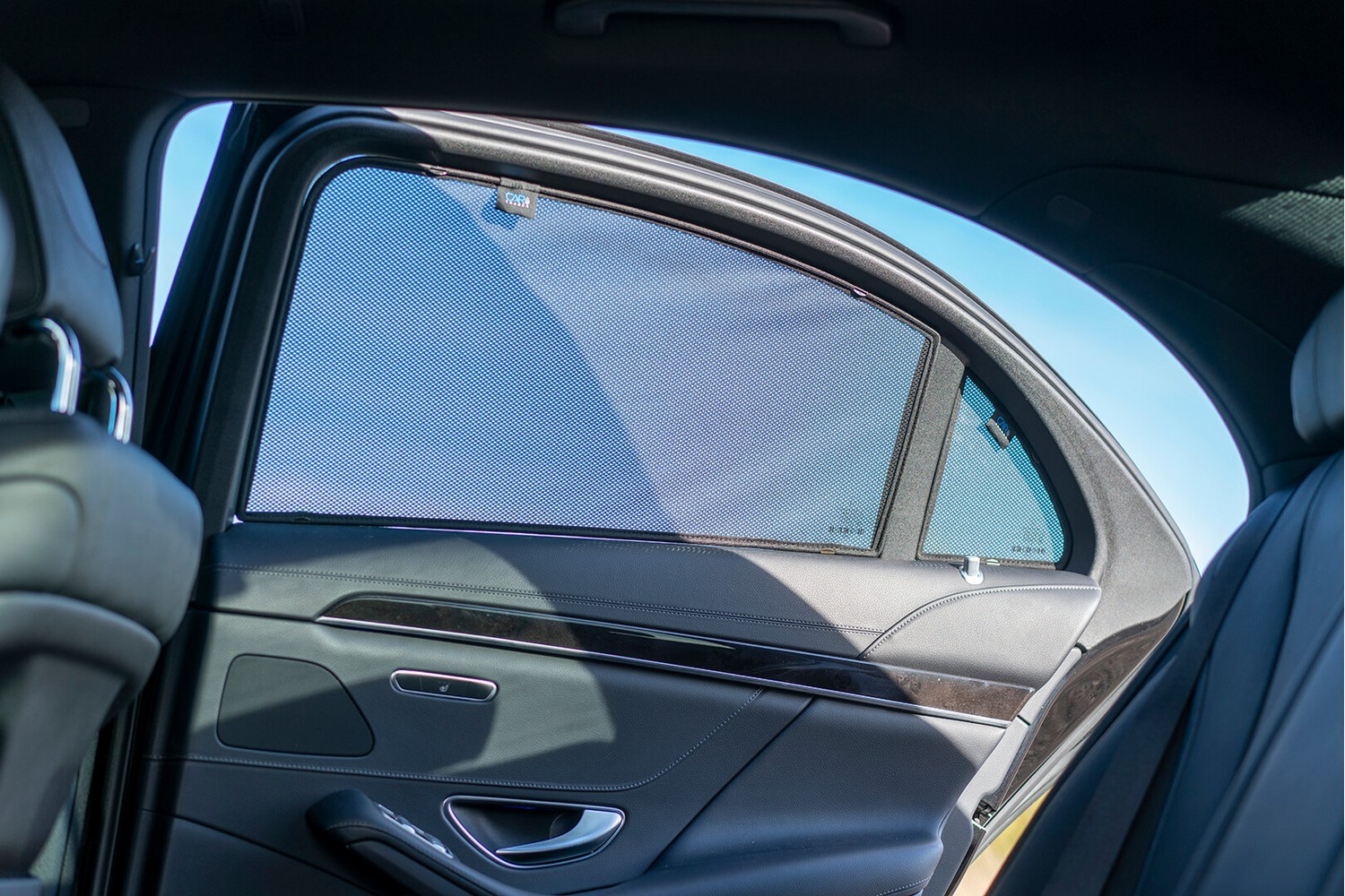 Sonnenschutz passend für Mercedes-Benz S-Klasse (V222) 2013-2020 4-Türer Limousine Car Shades - hintere Seitentüren