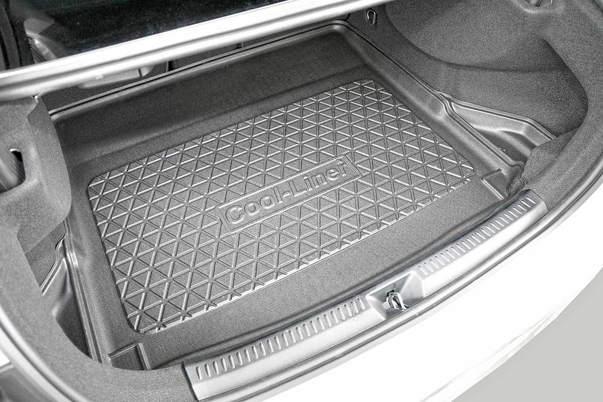 Boot mat suitable for Mercedes-Benz A-Class (V177) 2018-present 4-door saloon Cool Liner anti slip PE/TPE rubber