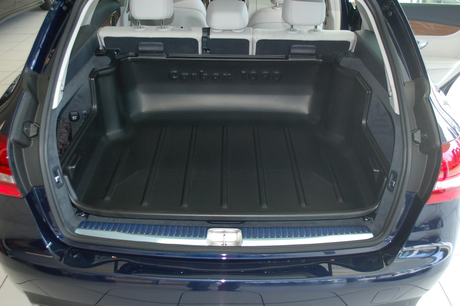 Boot liner suitable for Mercedes-Benz C-Class estate (S205) 2014-2021 wagon Carbox Classic high wall