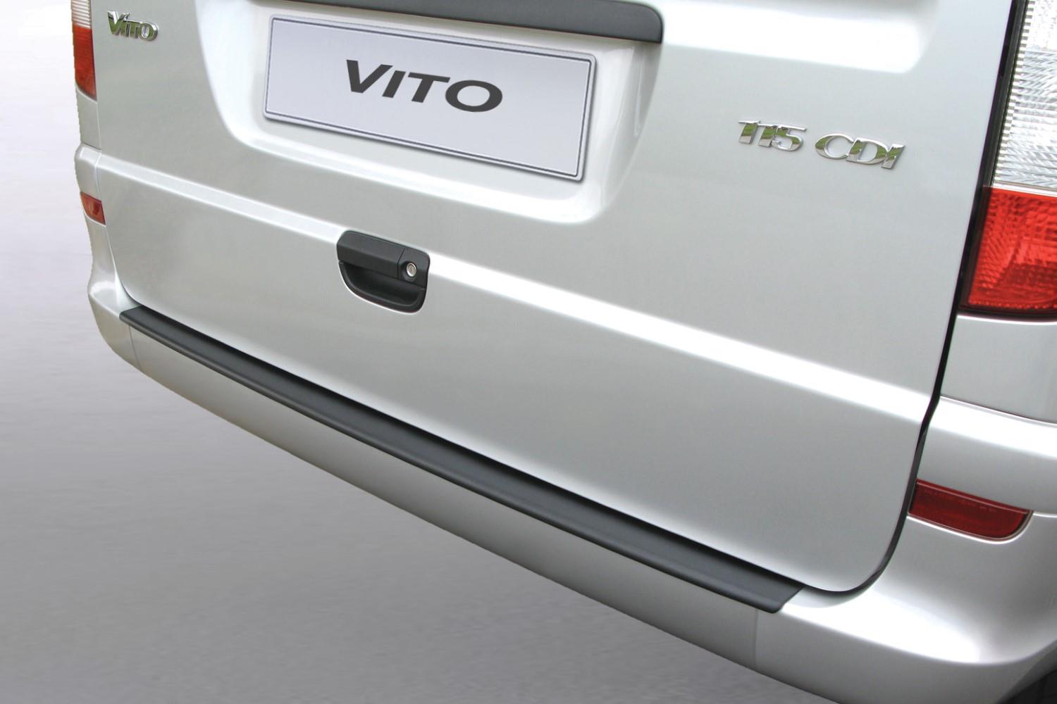 Ladekantenschutz Mercedes-Benz Vito - Viano (W639) - Mattschwarz