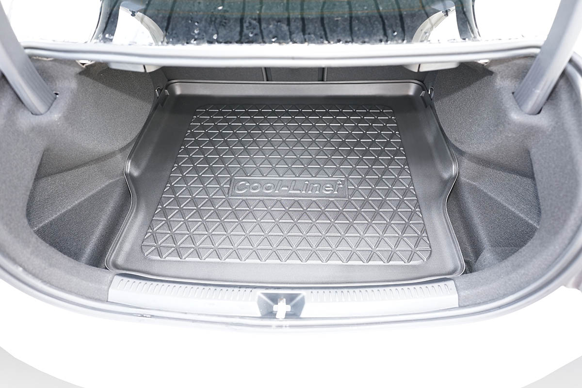 Boot mat suitable for Mercedes-Benz A-Class (V177) 2018-present 4-door saloon Cool Liner anti slip PE/TPE rubber