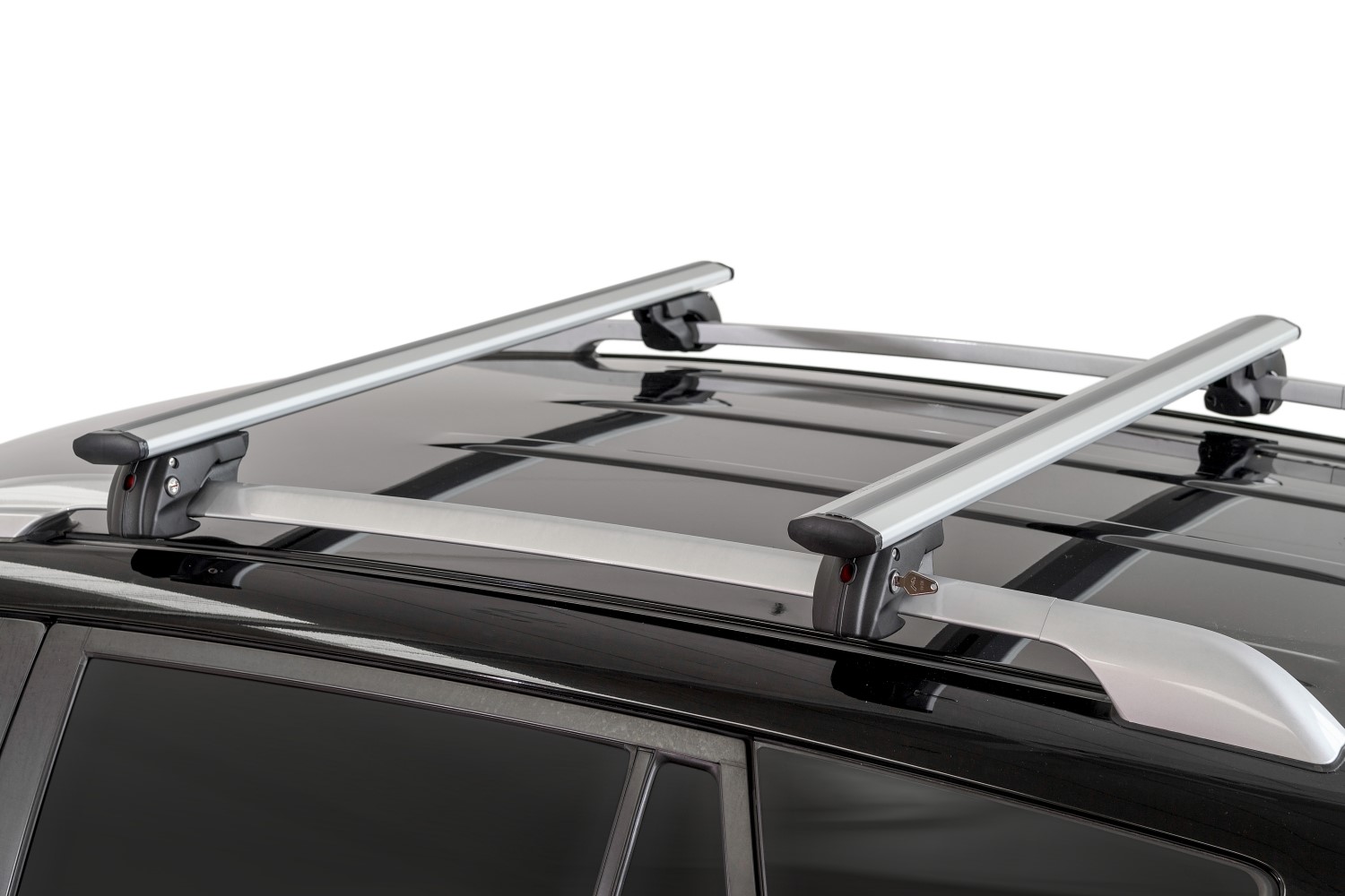 Roof bars suitable for Acura TSX II Sport Wagon 2011-2014 wagon Menabo Jackson aero silver Roof bars suitable for Acura TSX II Sport Wagon 2011-2014 wagon Menabo Jackson aero silver