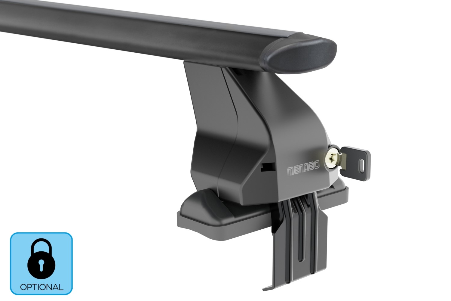 Menabo Omega Plus roof bars set alu black - Dachträger / Relingträger Satz Alu Schwarz - dakdragers set alu zwart - jeu de barres de toit aluminium noir (4) Menabo Omega Plus roof bars set alu black - Dachträger / Relingträger Satz Alu Schwarz - dakdragers set alu zwart - jeu de barres de toit aluminium noir (4)
