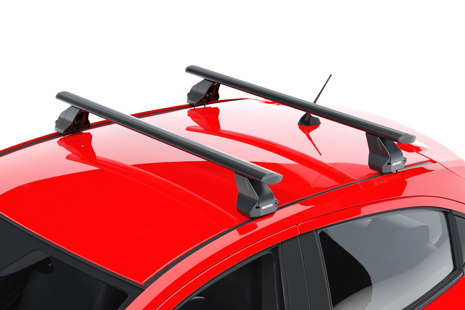 Dakdragers geschikt voor Hyundai Accent IV (RB) 2010-2017 5-deurs hatchback Menabo Omega Plus zwart Dakdragers geschikt voor Hyundai Accent IV (RB) 2010-2017 5-deurs hatchback Menabo Omega Plus zwart