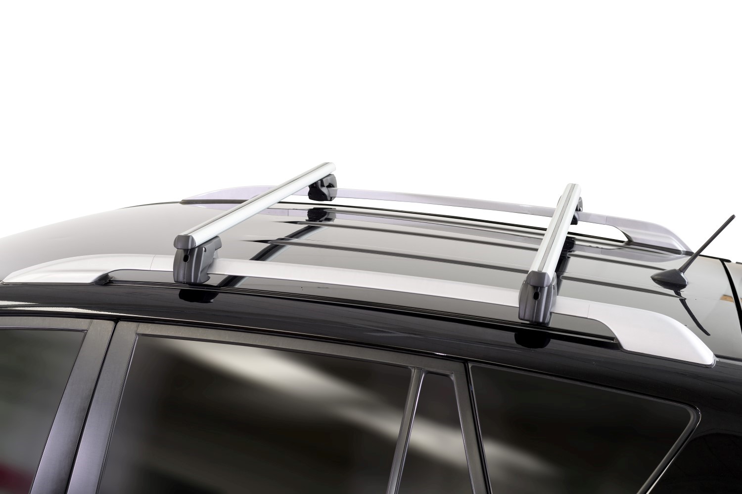 Barres de toit convient à Acura TSX II Sport Wagon 2011-2014 break Menabo Sherman argent