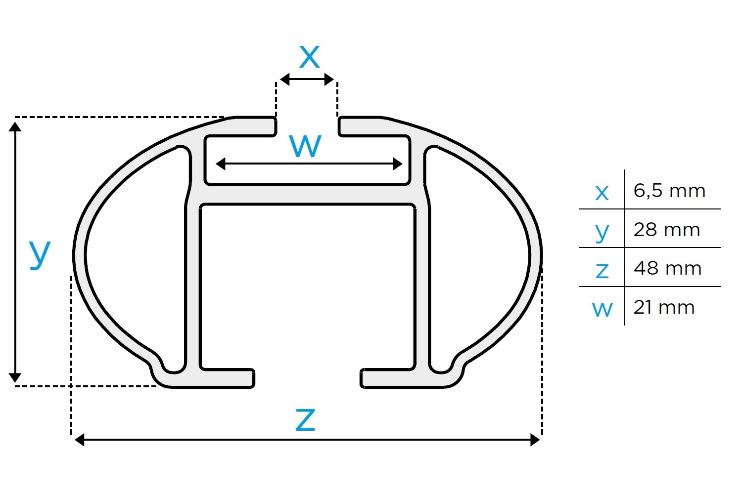 Menabo Tiger roof bars set black - Dachträger / Relingträger Satz Schwarz - dakdragers set zwart - jeu de barres de toit noir (5) Menabo Tiger roof bars set black - Dachträger / Relingträger Satz Schwarz - dakdragers set zwart - jeu de barres de toit noir (5)