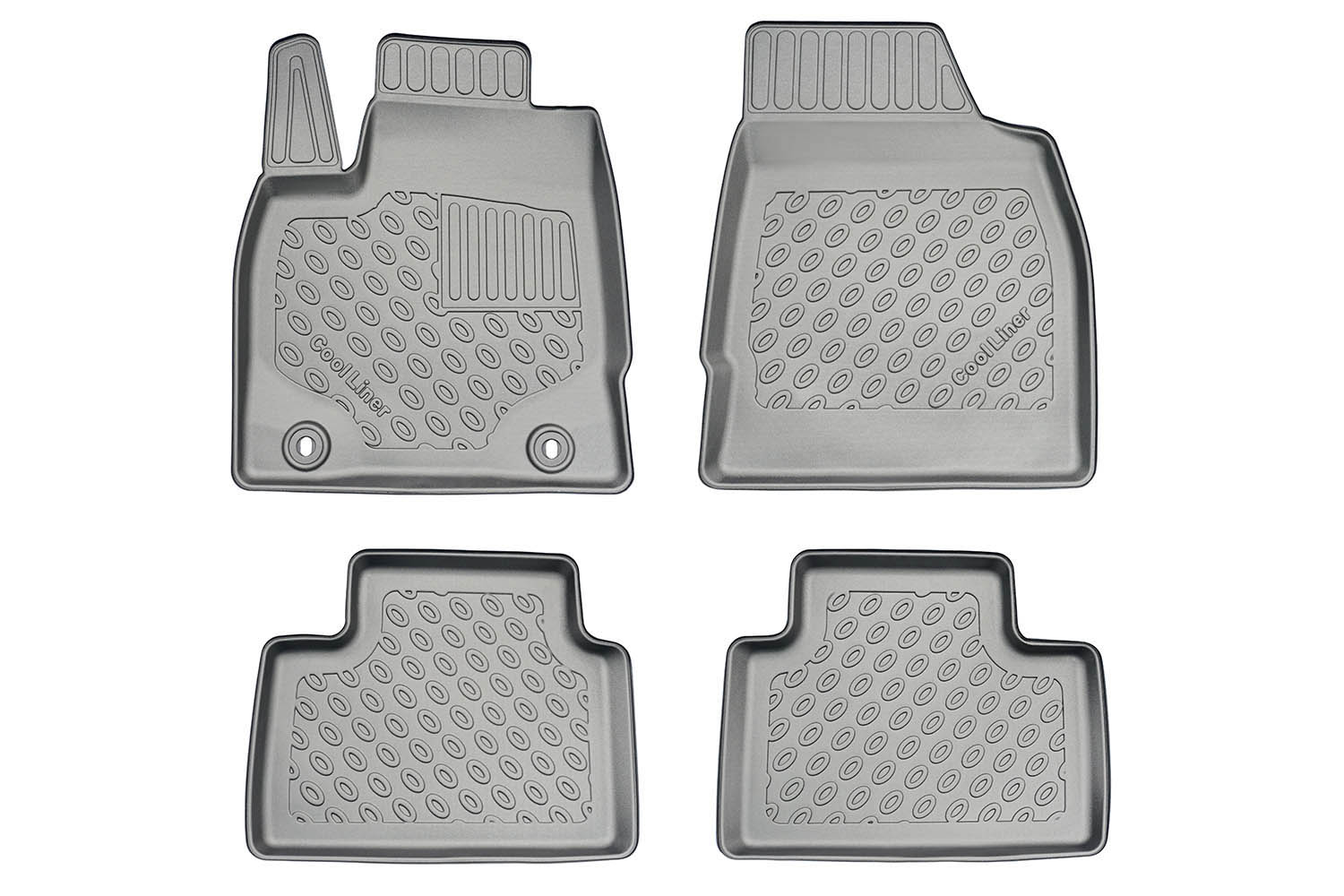 Car mats suitable for MG 3 Hybrid+ 2024-present Cool Liner PE/TPE rubber