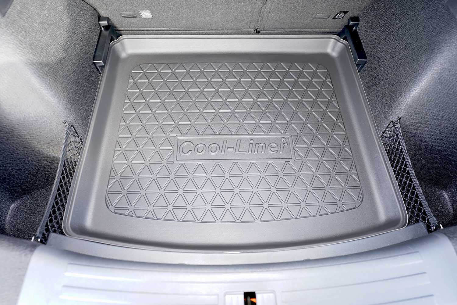 Tapis de coffre convient à MG ZS SUV EV 2021-2024 Cool Liner antidérapant PE/TPE caoutchouc