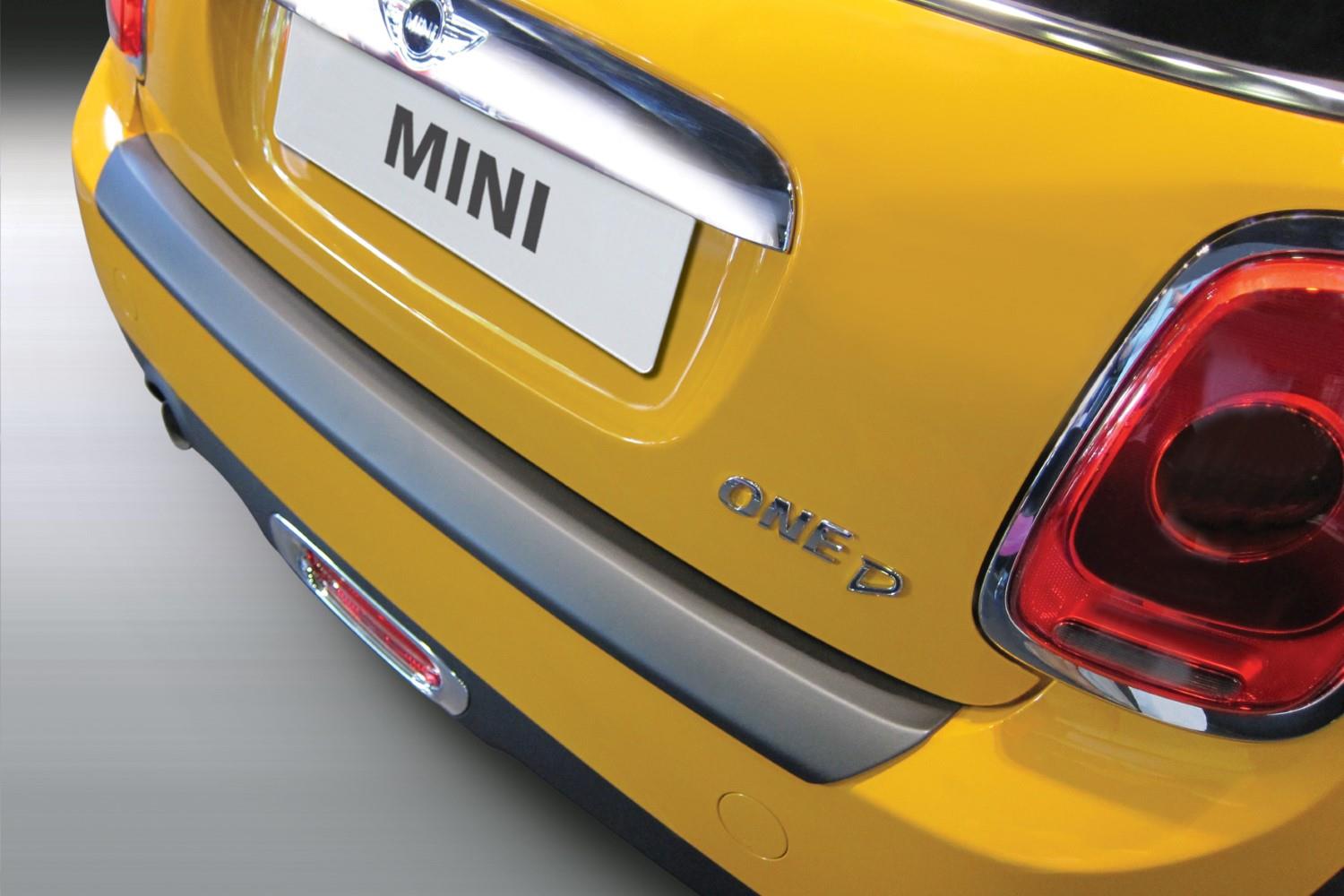 Protection de seuil de coffre convient à Mini Cabriolet (Mk III) 2016-présent ABS - noir mat