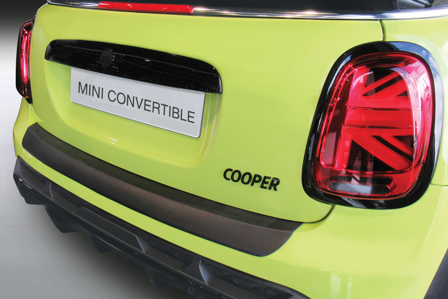 Bumperbeschermer geschikt voor Mini Cabriolet (F57 - Mk III) 2021-heden ABS - matzwart