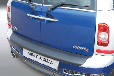 Rear bumper protector suitable for Mini Clubman (R55) 2007-2015 wagon ABS - matt black