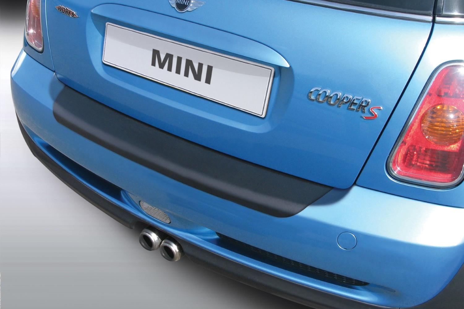 Bumperbeschermer geschikt voor Mini One - Cooper (Mk I) 2001-2006 3-deurs hatchback ABS - matzwart