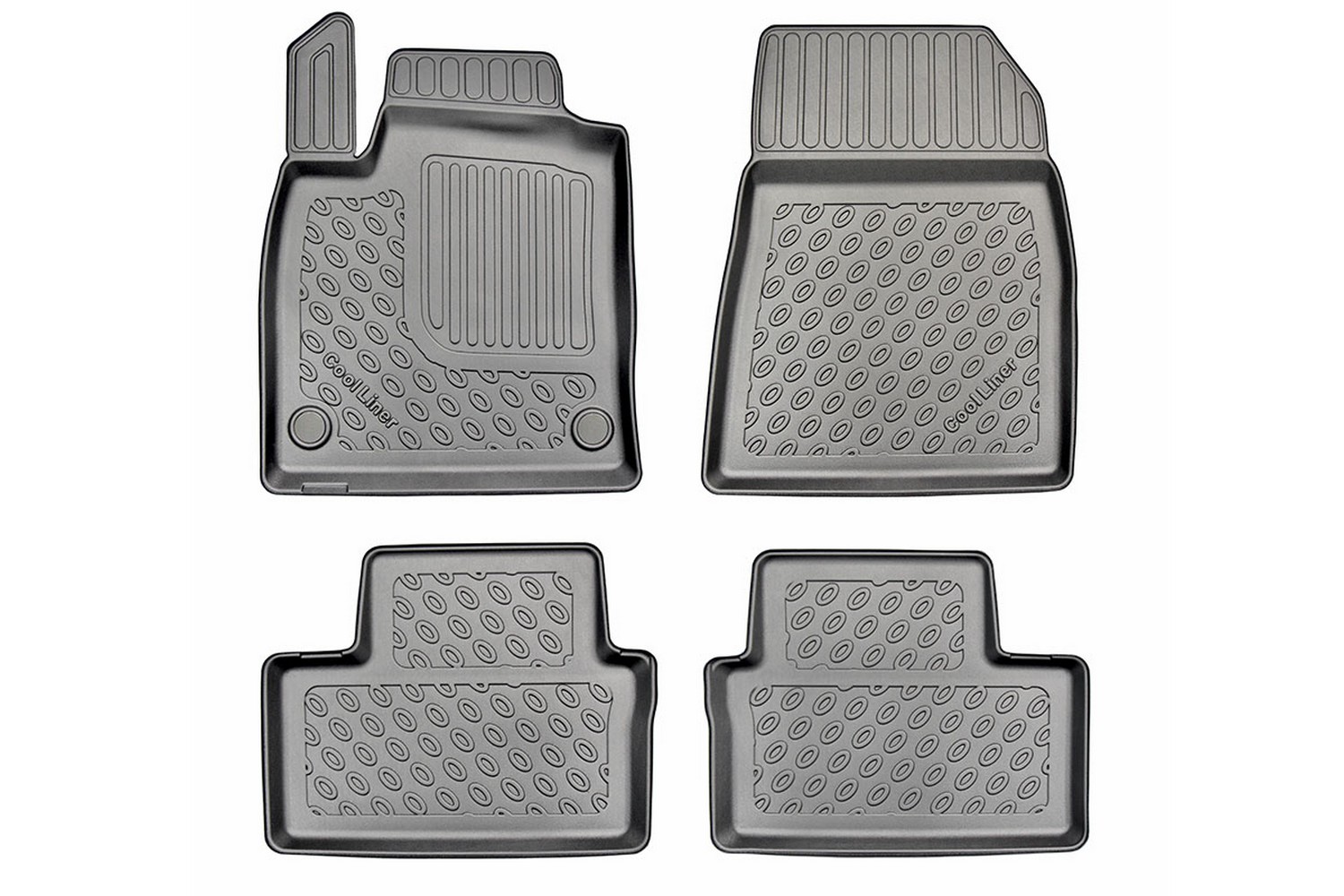 Car mats suitable for Mitsubishi Colt VII 2023-present 5-door hatchback Cool Liner PE/TPE rubber