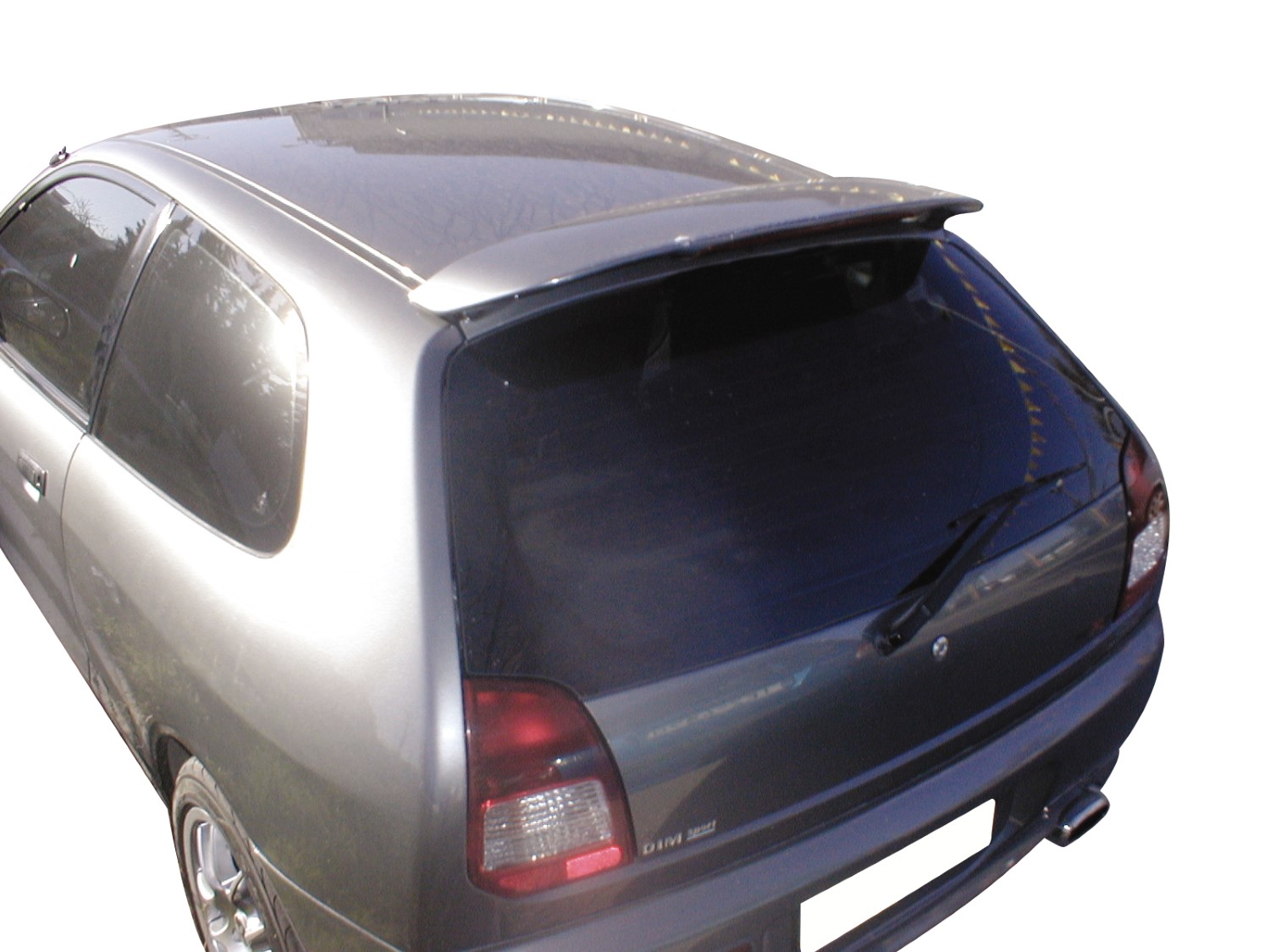 Becquet de toit convient à Mitsubishi Colt (CJ0) 1996-2004 3 portes bicorps