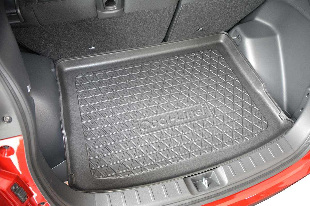Boot mat suitable for Mitsubishi Eclipse Cross 2018-present Cool Liner anti slip PE/TPE rubber