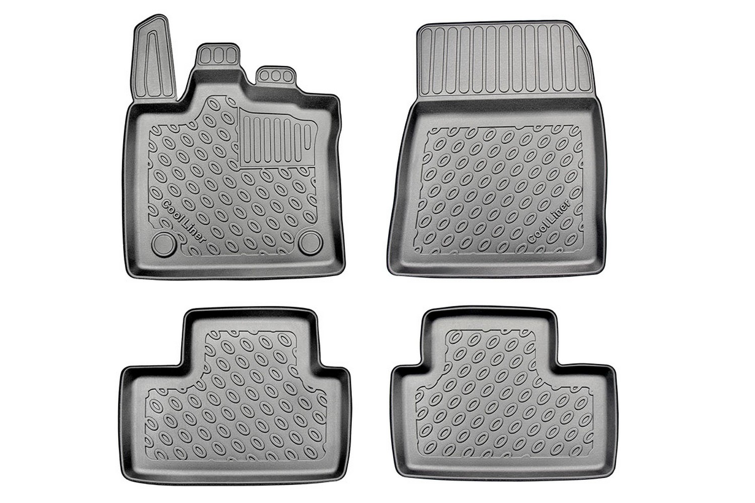 Car mats suitable for Mitsubishi ASX II 2023-present Cool Liner PE/TPE rubber