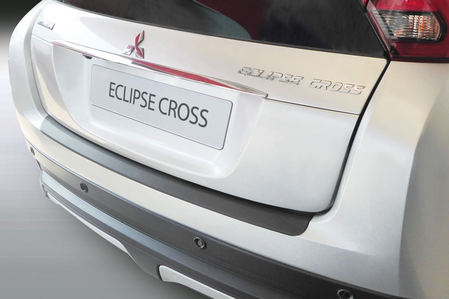 Bumperbeschermer Mitsubishi Eclipse Cross 2018-heden ABS - matzwart