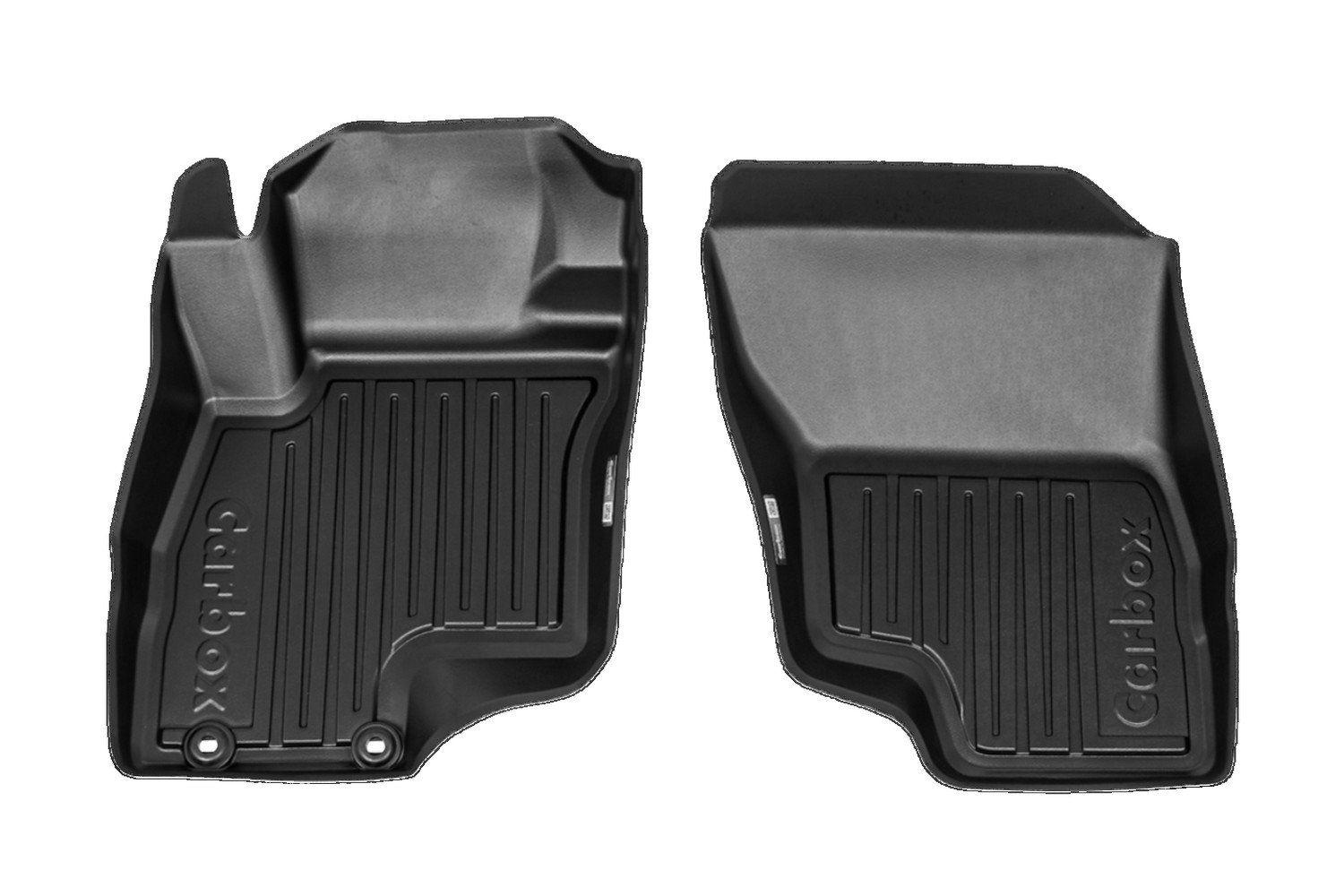 Car mats suitable for Mitsubishi Eclipse Cross 2018-present Carbox Floor Highline PE rubber - front set