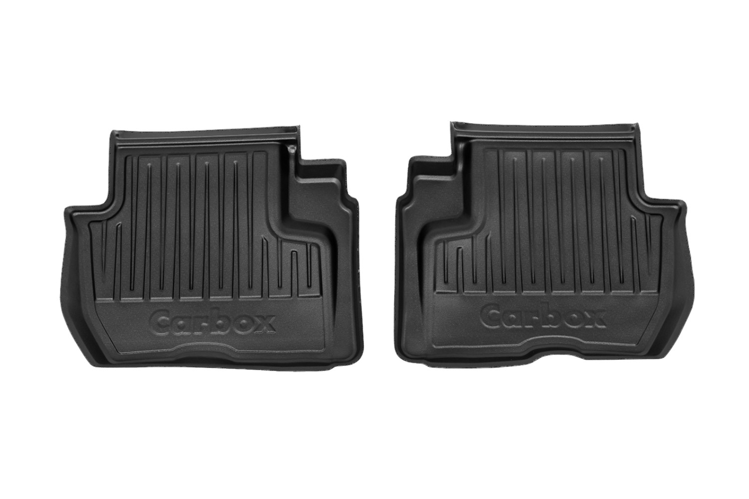 Car mats suitable for Mitsubishi Eclipse Cross 2018-present Carbox Floor PE rubber - rear set